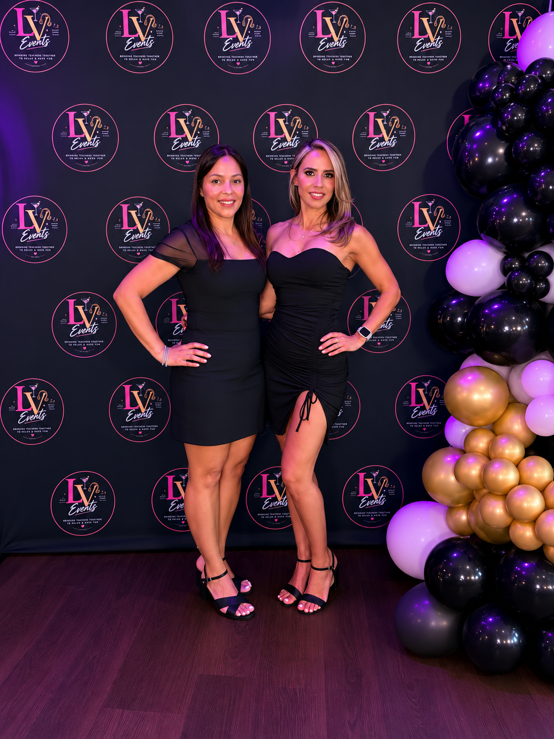 Liliana Grullon and Vanessa Valdes